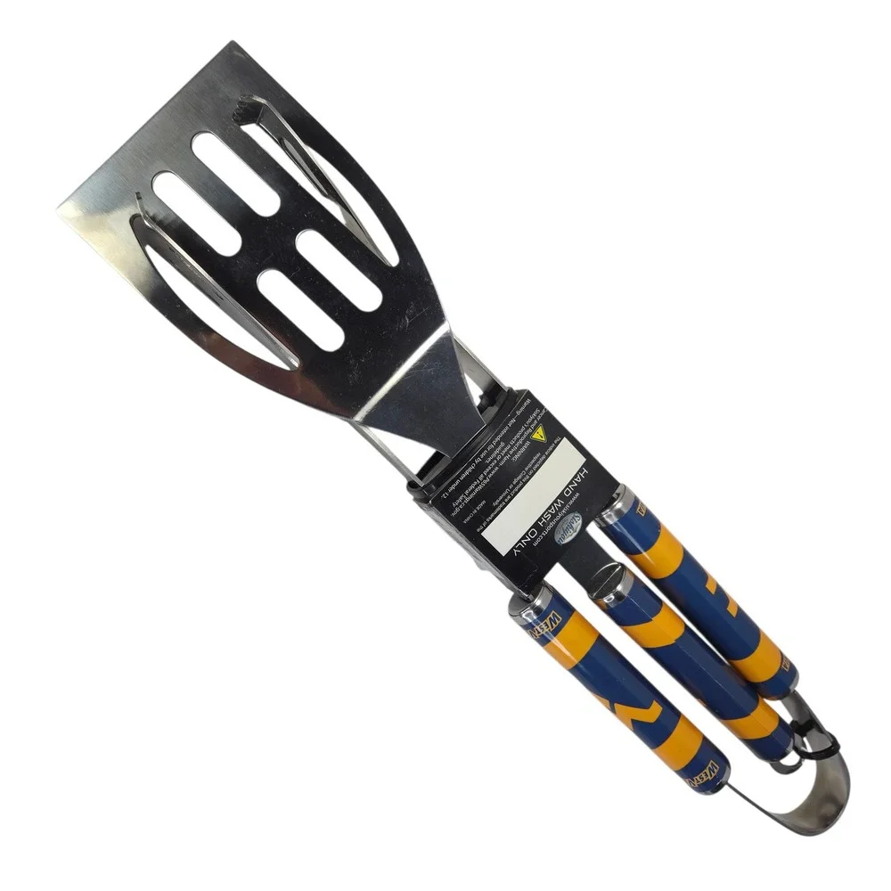 Siskiyou Sports West Virginia Mountaineers 2 Piece BBQ Grilling Tool Set Tongs